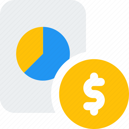 Pie, chart, dollar, coin, business, performance icon - Download on Iconfinder