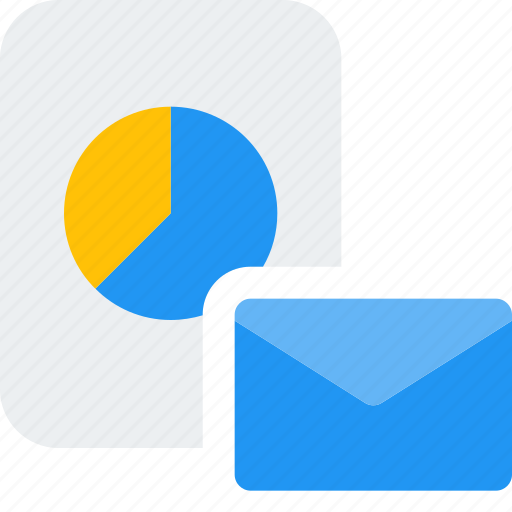 Pie, chart, paper, message, business icon - Download on Iconfinder