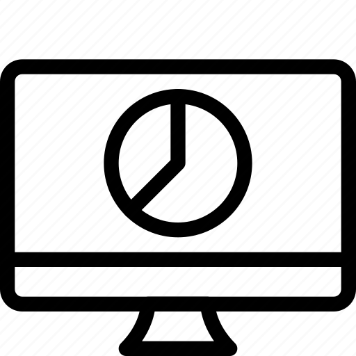Pie, chart, dekstop, business icon - Download on Iconfinder