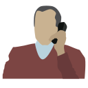 corporate lawyer, man with phone, person, telephone conversation