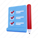 checklist, survey, list, business, checkmark