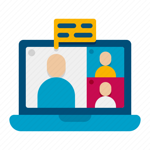 Meeting, online, video, call icon - Download on Iconfinder