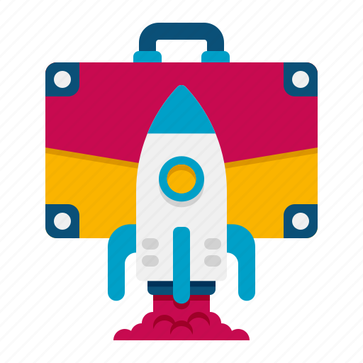 Startup, rocket, briefcase, launch icon - Download on Iconfinder