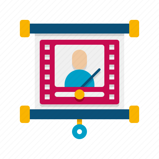 Video, presentation, film, movie icon - Download on Iconfinder