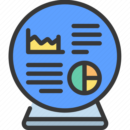 Business, predictions, predicted, psychic, data, analysis icon - Download on Iconfinder