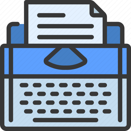 Copy, writer, type, writing, machine icon - Download on Iconfinder