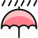 umbrella, rain