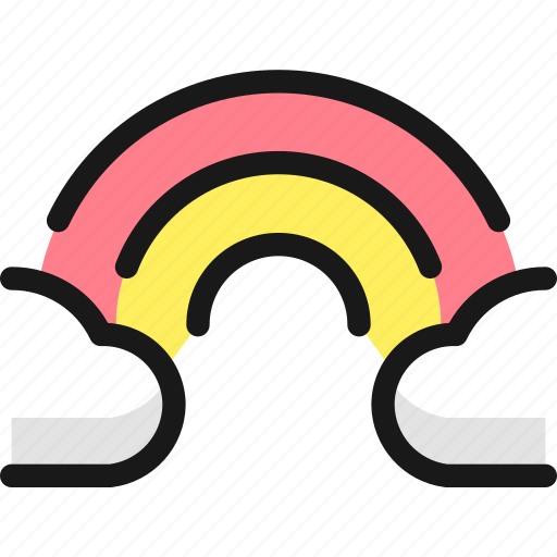 Weather, clouds, rainbow icon - Download on Iconfinder