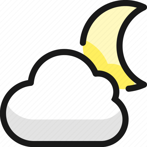 Weather, night, cloudy icon - Download on Iconfinder