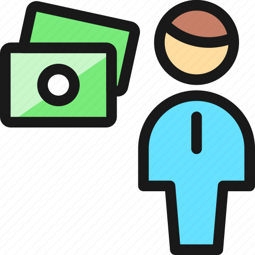 Cash, user icon - Download on Iconfinder on Iconfinder