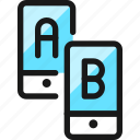 ab, testing, smartphones
