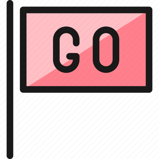 Launch, go, flag icon - Download on Iconfinder on Iconfinder
