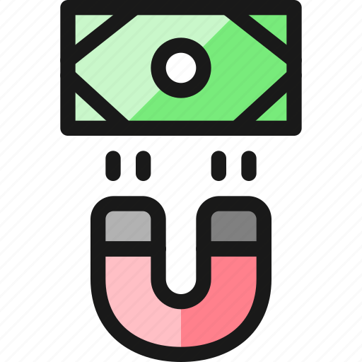 Monetization, bill, magnet icon - Download on Iconfinder