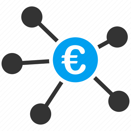 Business, connections, euro links, european, money, organization, spend icon - Download on Iconfinder