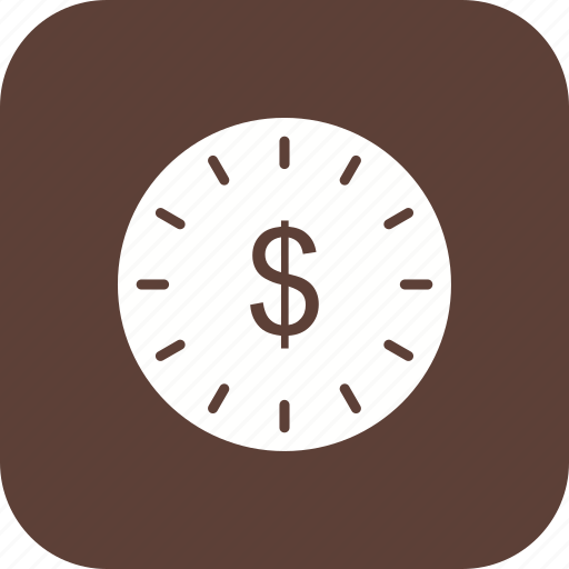 Time is money, clock, business icon - Download on Iconfinder