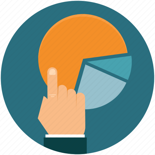 Business, diagram, graph, hand, statistics icon - Download on Iconfinder