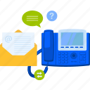 communication, connection, contact, email, message, phone, support