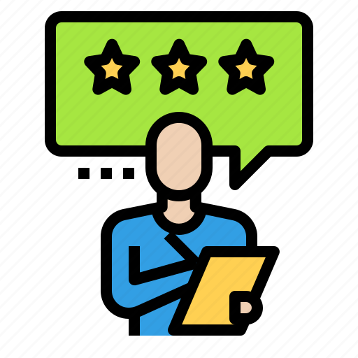 Feedback, customers, employees, rating, satisfaction, star icon - Download on Iconfinder