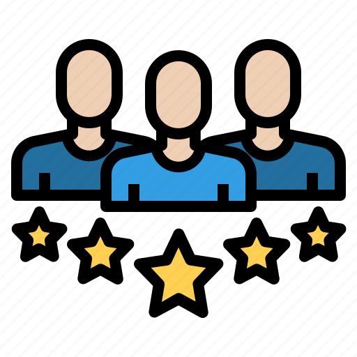 Client, star, customer, rating, testimonial, peoplle, team icon - Download on Iconfinder