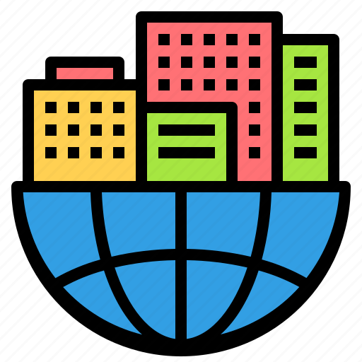 Organization, building, business, company, corporation, global icon - Download on Iconfinder
