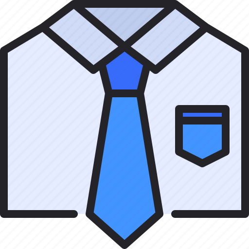 Business, clothes, clothing, shirt, tie icon - Download on Iconfinder
