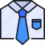 business, clothes, clothing, shirt, tie 
