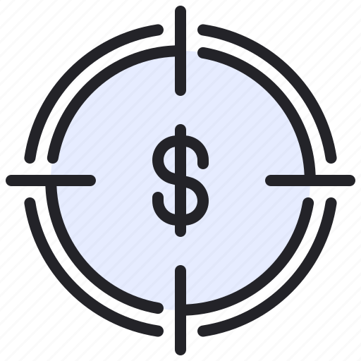 Business, dollar, finance, goal, target icon - Download on Iconfinder