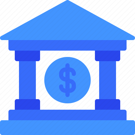 Bank, banking, building, business, finance icon - Download on Iconfinder
