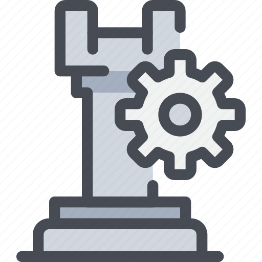 Business, chess, gear, management, planning, process, strategy icon - Download on Iconfinder