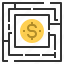 business, route, marketing, coin, money, maze, map 