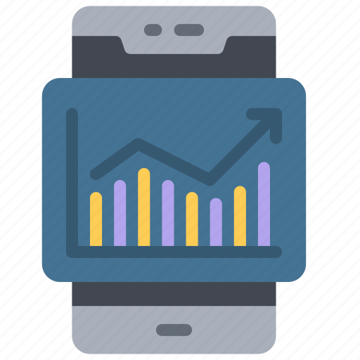 Mobile, analytics, app, phone, analysis icon - Download on Iconfinder