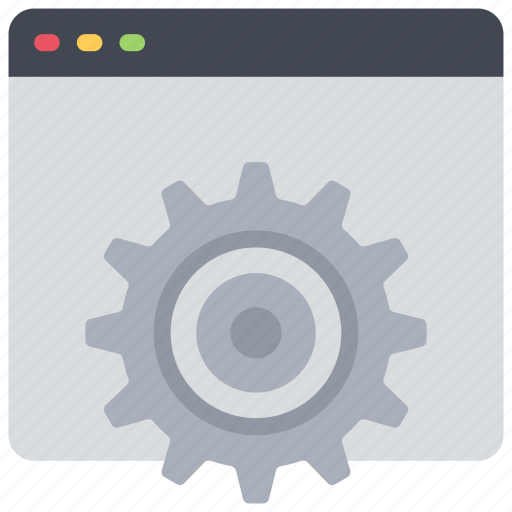 Website, optimisation, gear, cog icon - Download on Iconfinder