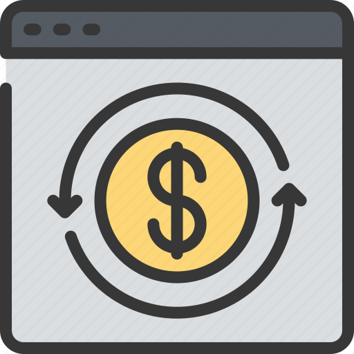 Online, stock, exchange, cash icon - Download on Iconfinder