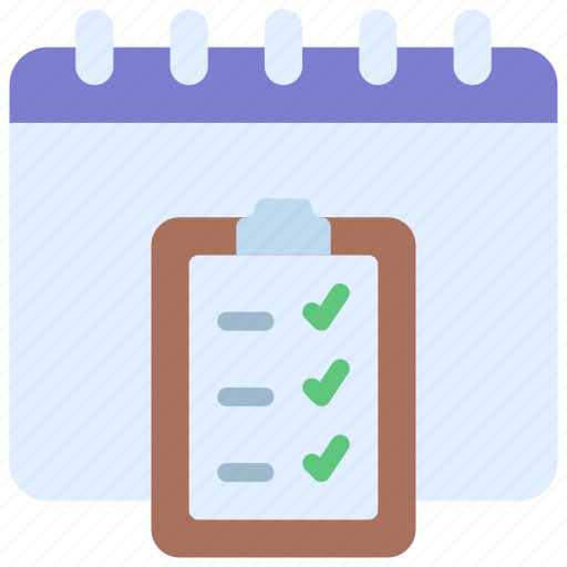 Annual, report, calendar, schedule, checklist icon - Download on Iconfinder