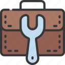 business, tool, brief, case, spanner