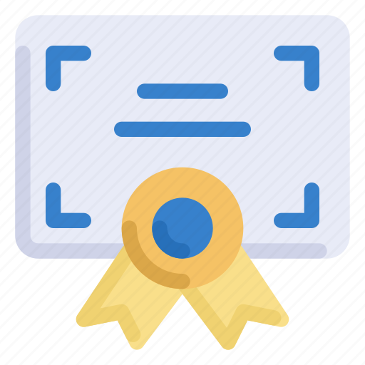 Certificate, badge, diploma, certification, education icon - Download on Iconfinder