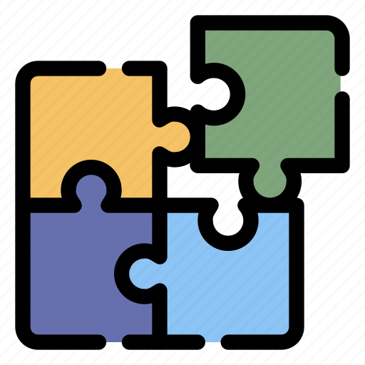 Puzzle, jigsaw, group, solution, teamwork icon - Download on Iconfinder