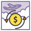 airplane, business, currency, travel, exchange, money 