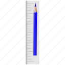 design, measure, pencil, tool