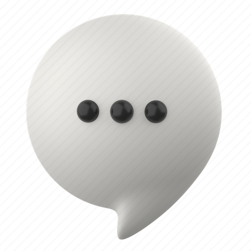 Communication, messages, chat, message, conversation, talk, type 3D illustration - Download on Iconfinder
