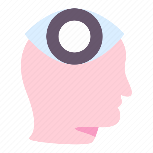 Eye, head, view, spectating icon - Download on Iconfinder