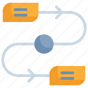 process, planing, workflow icon