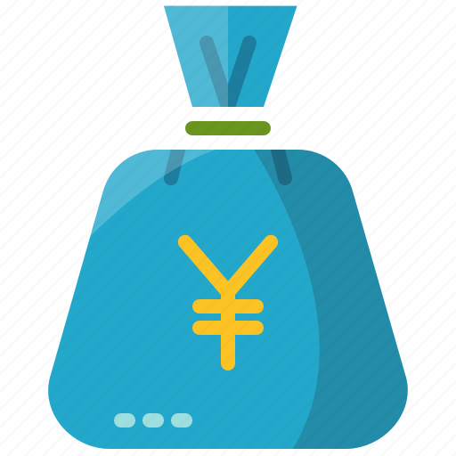 Bag, business, coin, japan, money, yen icon - Download on Iconfinder