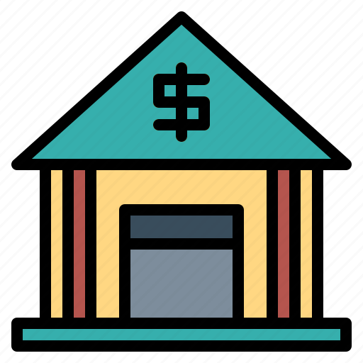 Bank, building, finance, money icon - Download on Iconfinder