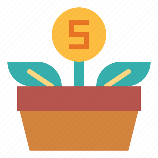 Bank, growth, investment, money icon - Download on Iconfinder