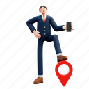 phone, pin, business, man, character, user, people, location, map 