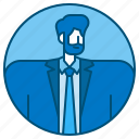 businessman, man, avatar, manager, office