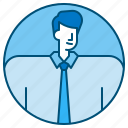 businessman, man, avatar, worker, profile