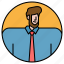 businessman, man, avatar, beard, profile 