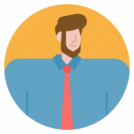 Businessman, man, avatar, beard, profile icon - Download on Iconfinder